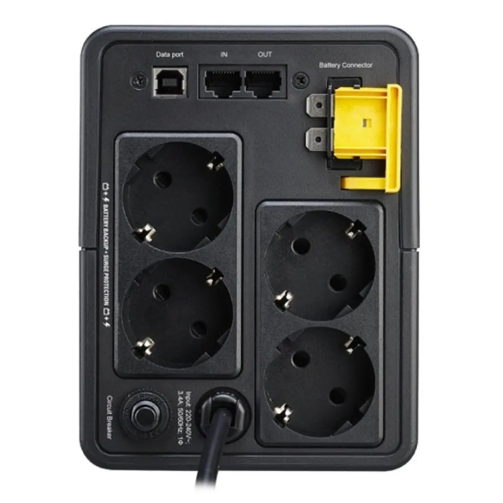 Пристрій безперебійного живлення APC Back-UPS 750VA (BX750MI-GR) - фото 4