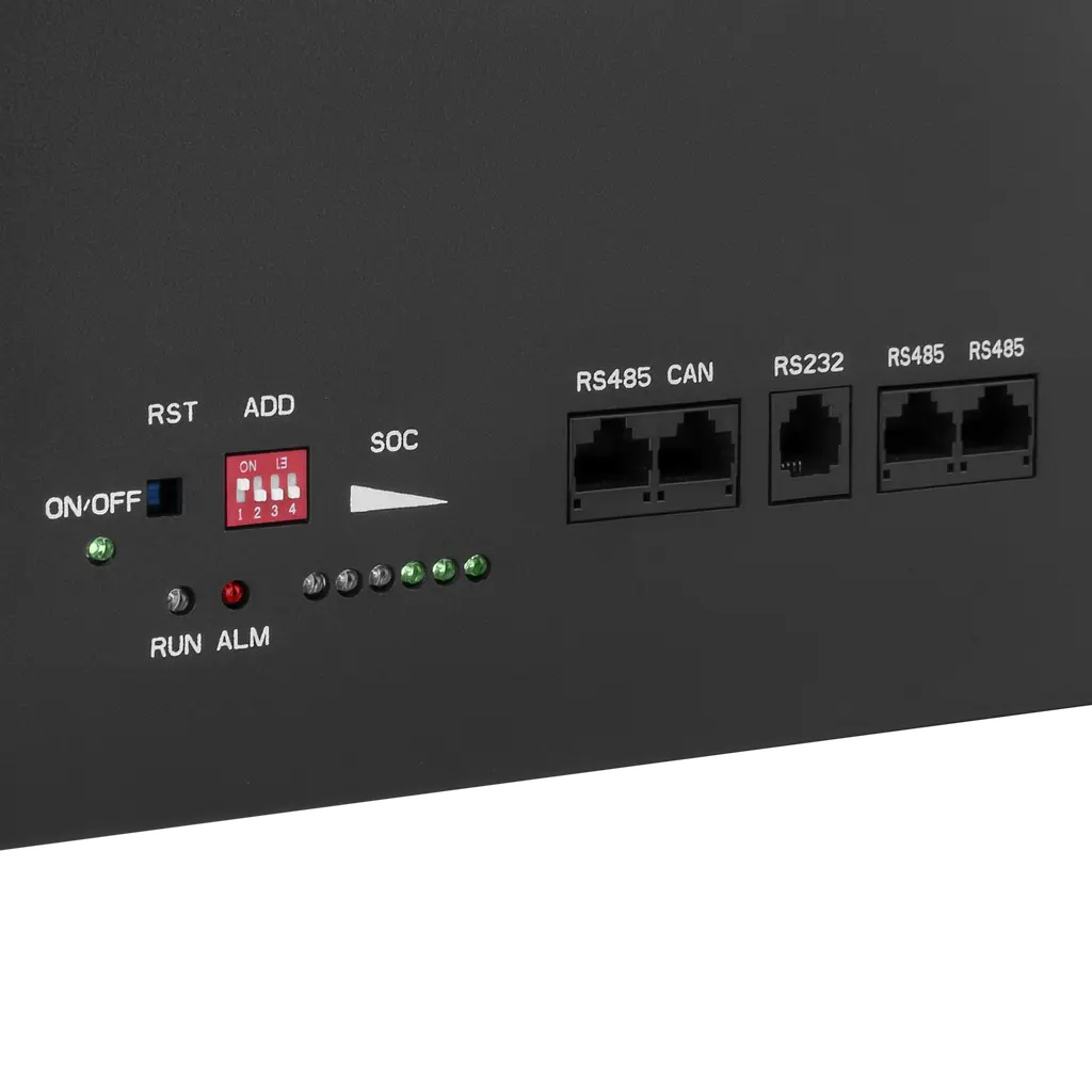 Аккумулятор LP LiFePO4 48V (51,2V) - 230 Ah (11776Wh) (Smart BMS 200A) с LCD RM - фото 5