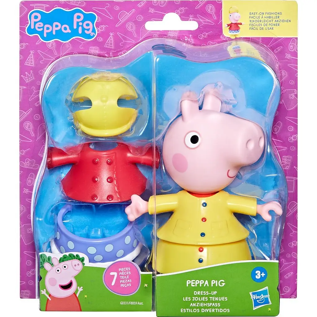 Набір Peppa Figurines Модна пригода: Одягни Пеппу + Одягни Ребеку  - фото 2