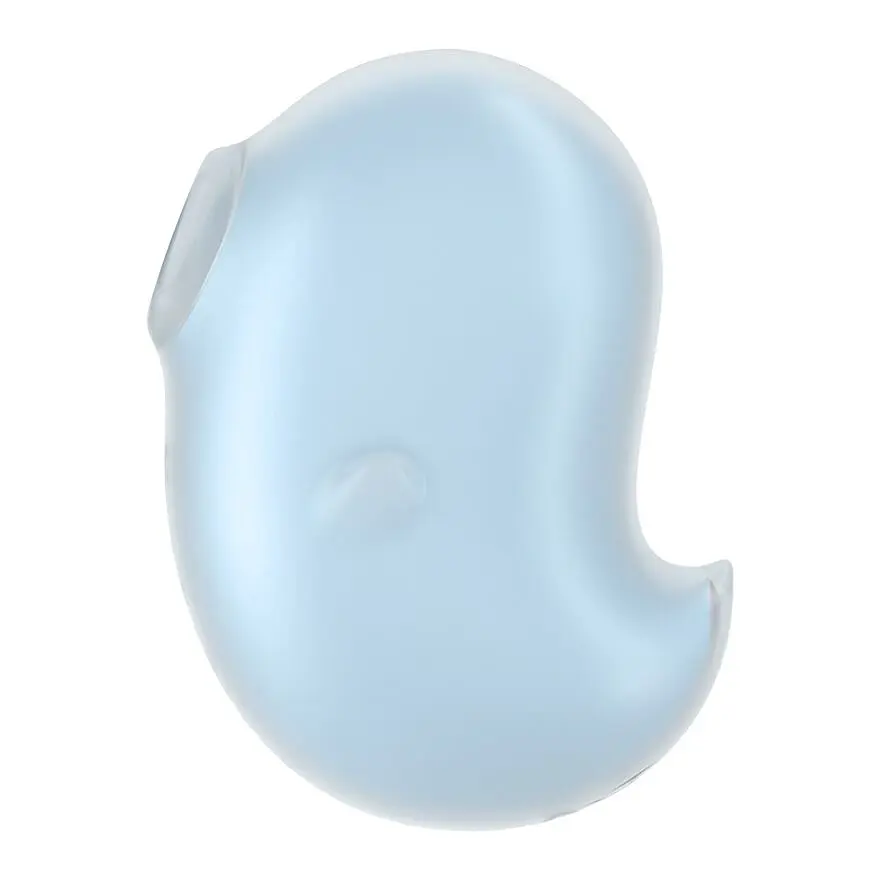 Вакуумний кліторальний стимулятор із вібрацією Satisfyer Cutie Ghost Blue Satisfyer SX0572 99365 - фото 4