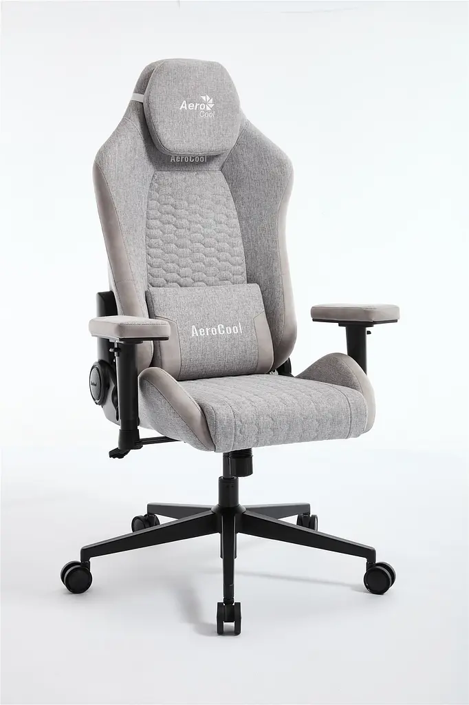 Крісло для геймерів AeroCool CROWN Loft Light Grey (ACGC-2052104.41) - фото 5