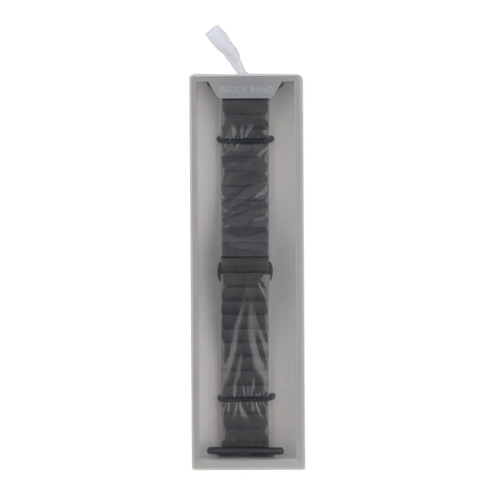 Ремінець No Brand Metal Link Apple Watch 41/Apple Watch 40/Apple Watch 38mm Black (37193_3610705) - фото 3