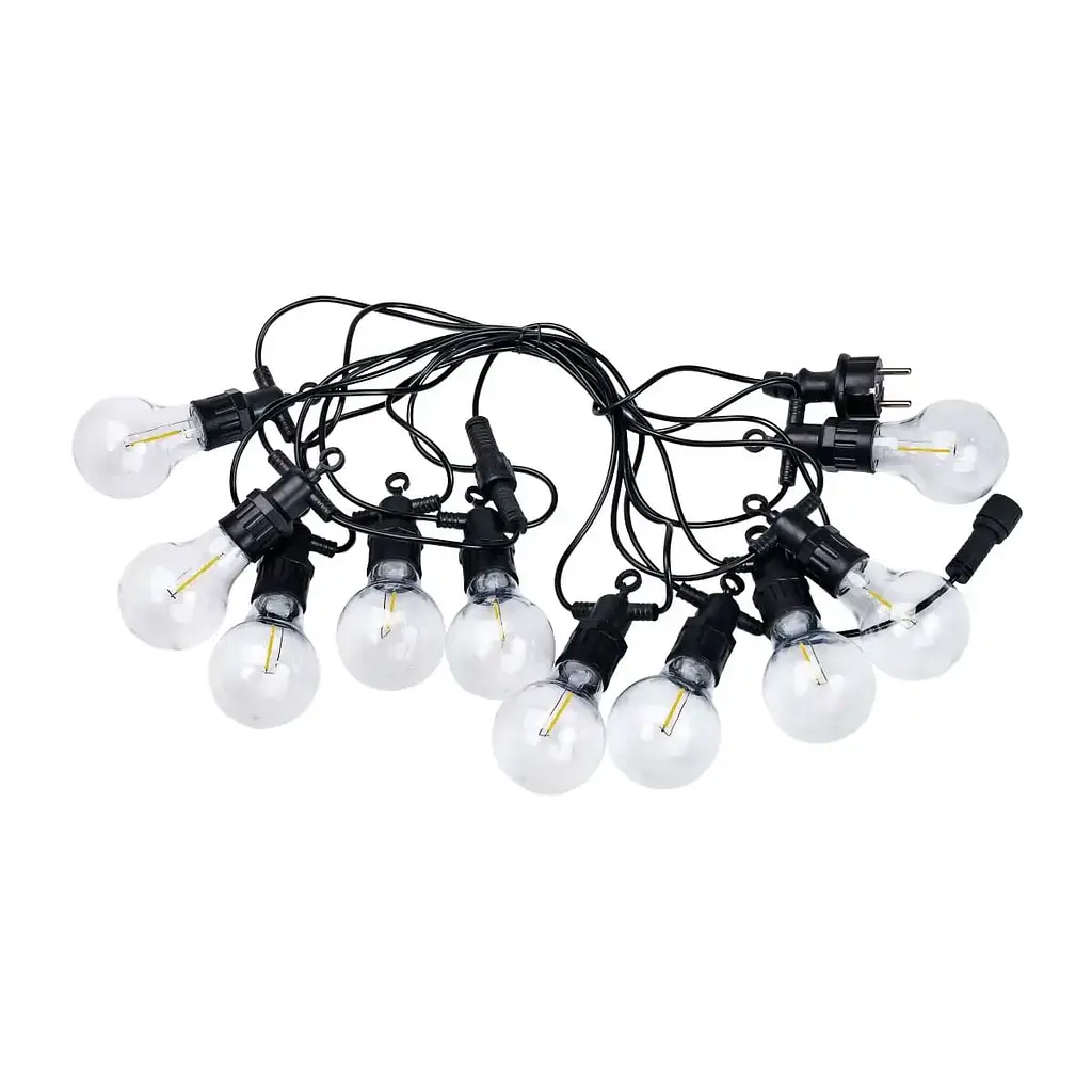 Ретро-гірлянда вулична GarlandoPro 10 LED довжина 5 м, жовтий (A60Y) - фото 8