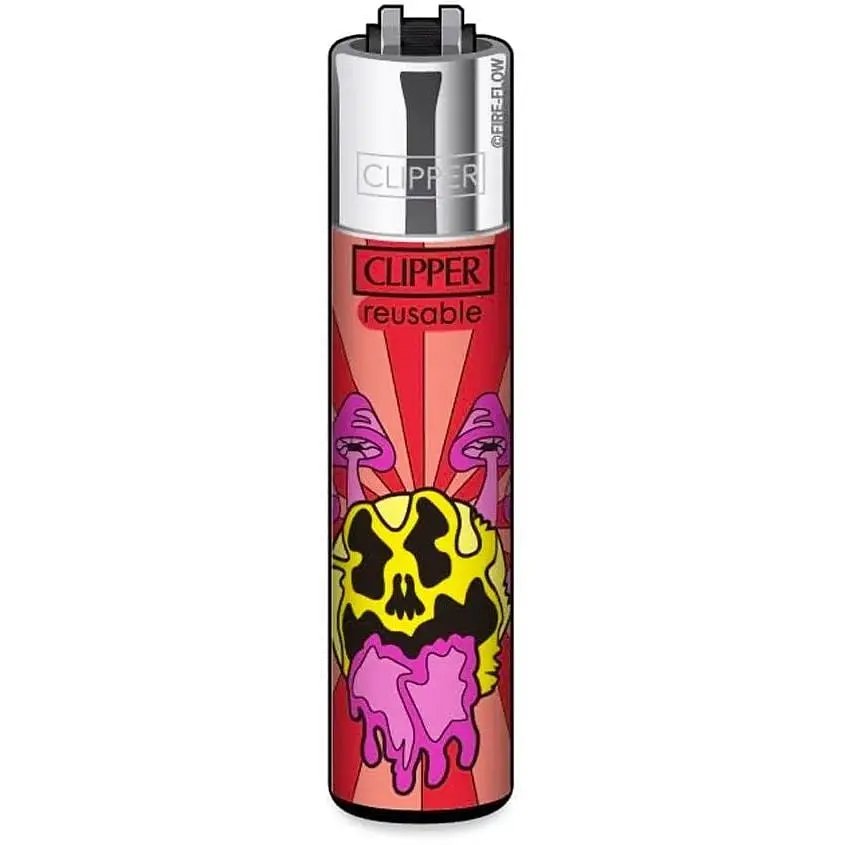 Запальничка Clipper Standard Neon Shrooms - фото 2