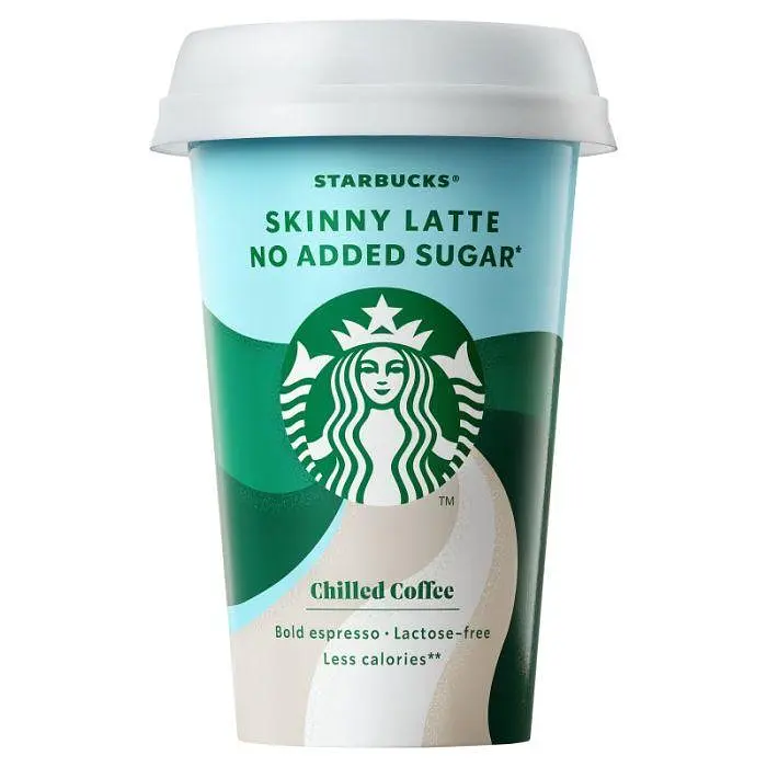 Кавовий напій Starbucks Caffe Latte no added sugar 220 мл
