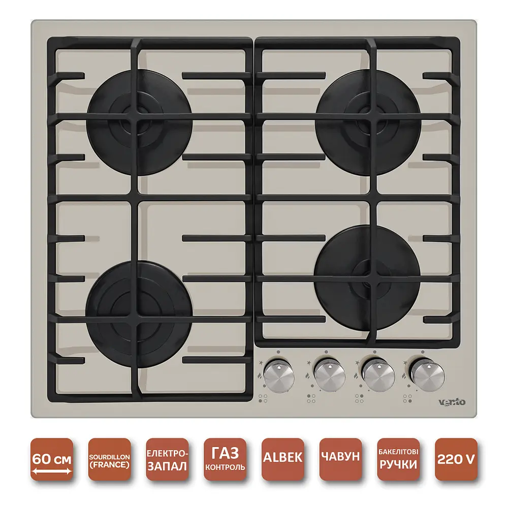 Варочная поверхность Ventolux HG640-DA3 CS (X) - фото 2