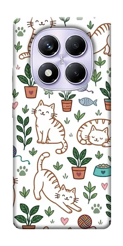 TPU чохол Demsky Cats pattern для Xiaomi Poco X7