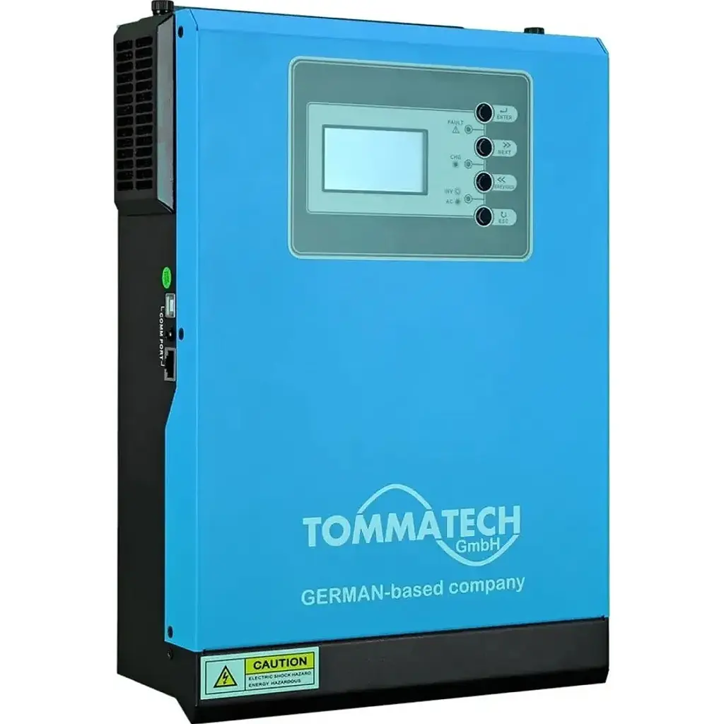 Гибридный солнечный инвертор TommaTech New 1K-12 [TT-New1K/MPPT] [116536] - фото 3