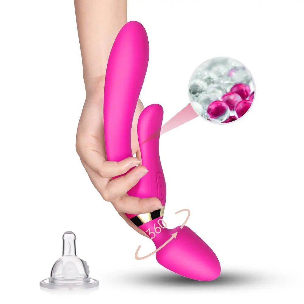 Вібромасажер B - Series Joy Magic Wand, 23.6 см (рожевий) - фото 8