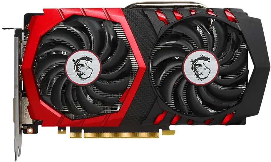 Відеокарта GeForce GTX 1050 2GB MSI Gaming X (GTX 1050 GAMING X 2G) Б/В - фото 2