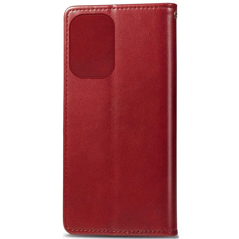 Шкіряний чохол-книжка GETMAN Gallant (PU) для Motorola Moto G05 / E15 Червоний - фото 5