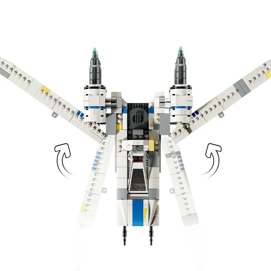 Конструктор LEGO Star Wars Повстанческий истребитель U-Wing 594 деталей (75399) - фото 14