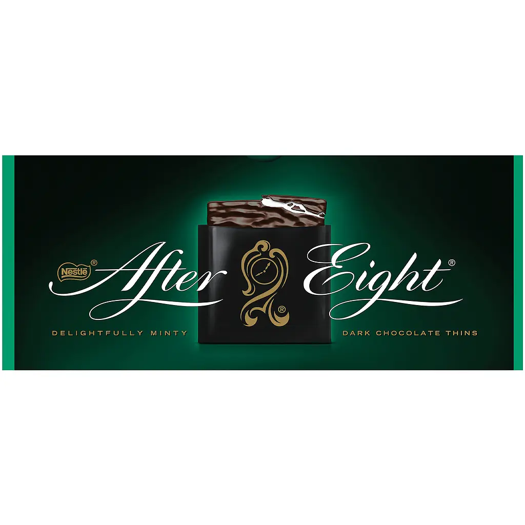 Шоколад чорний After Eight в коробці з м'ятною начинкою 200 г - фото 3