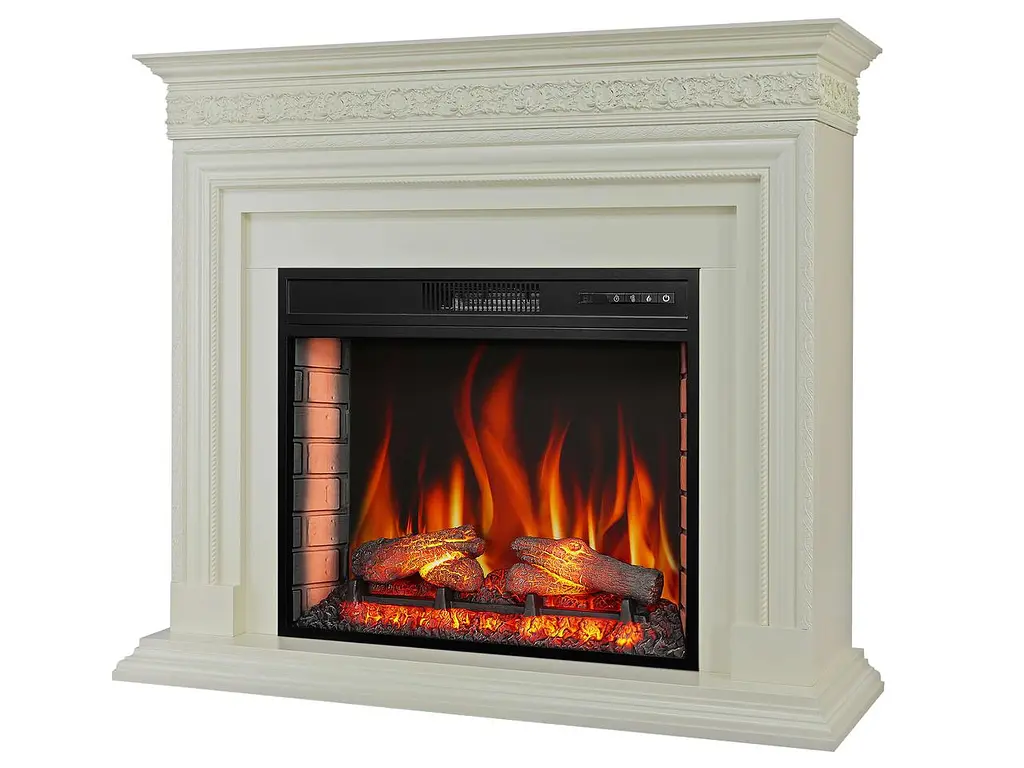 Камінокомплект ArtiFlame PRATELLA AF28S БІЛИЙ ВАНІЛЬ (зі звуком) - фото 3