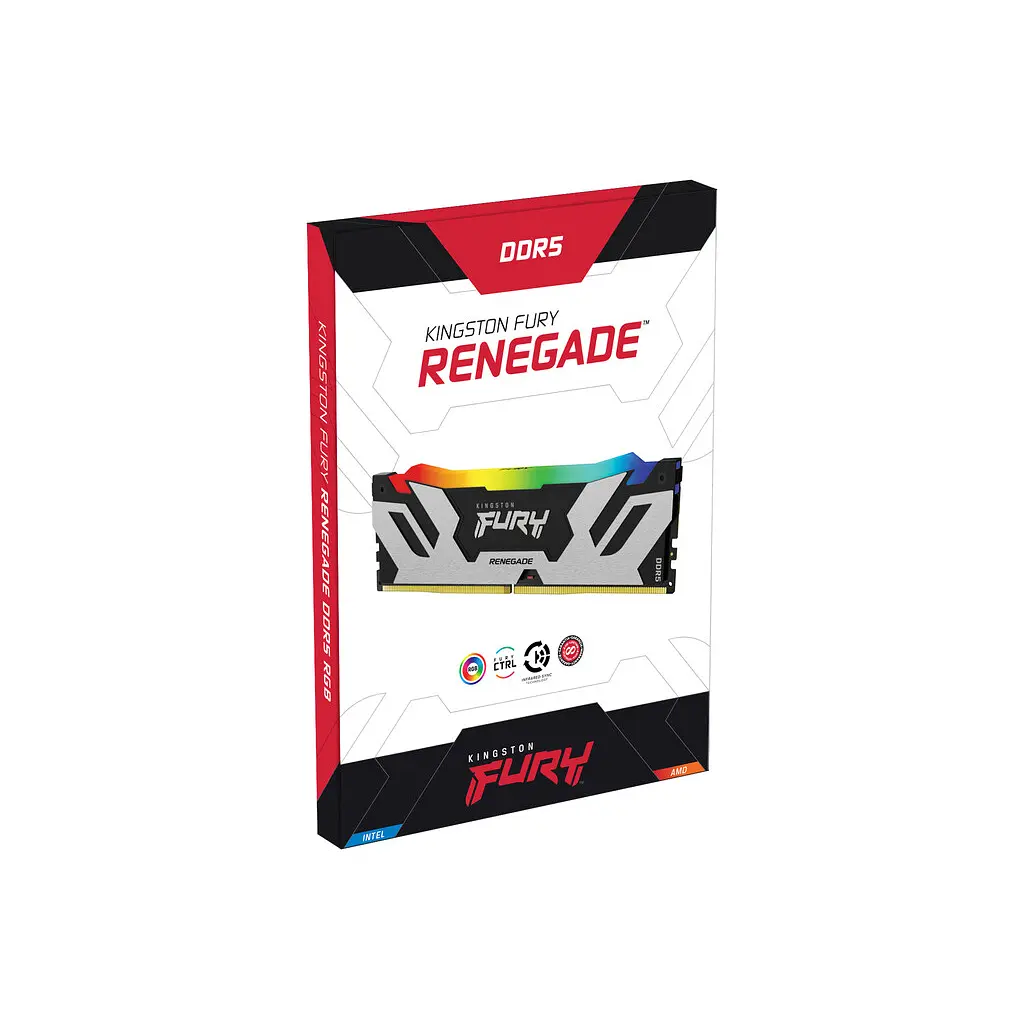 Модуль памяти для компьютера DDR5 48GB 6000 MHz Renegade RGB XMP Kingston Fury (ex.HyperX) (KF560C32RSA-48) - фото 5