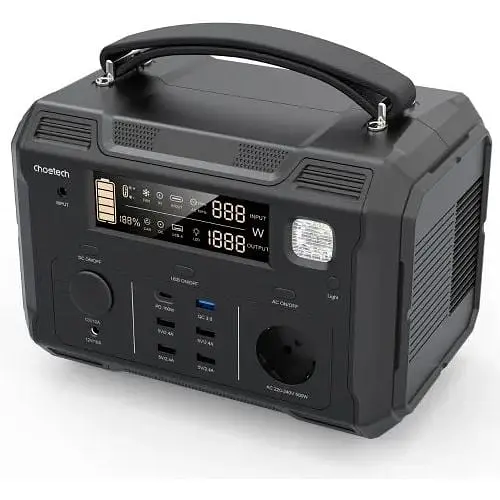 Портативна електростанція Choetech BS004 500W 484Wh - фото 2