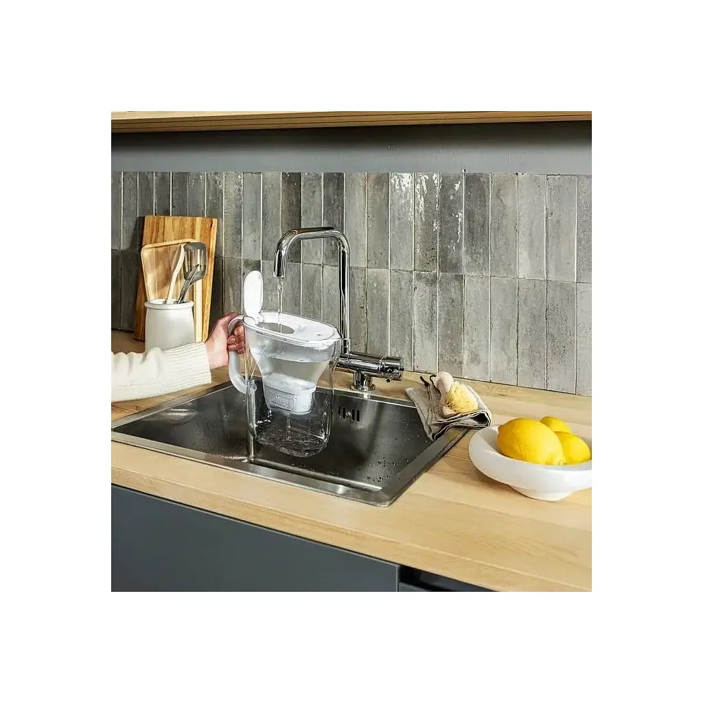 Фільтр-глечик Brita Style Essential XL MXPro 3.6л з картриджем білий (1061056) - фото 10