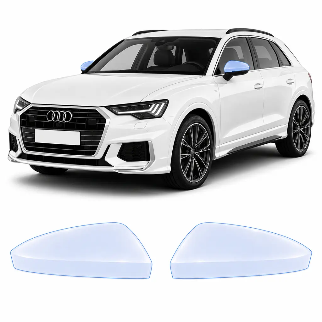 Антигравійна захисна бронеплівка за лекалами для Audi Q3 F3 2018-2024 - дзеркала