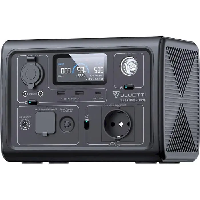 Зарядная станция BLUETTI EB3A / 600 Вт / 268 Вт/ч / LiFePO4 (EB3A) UA - фото 6