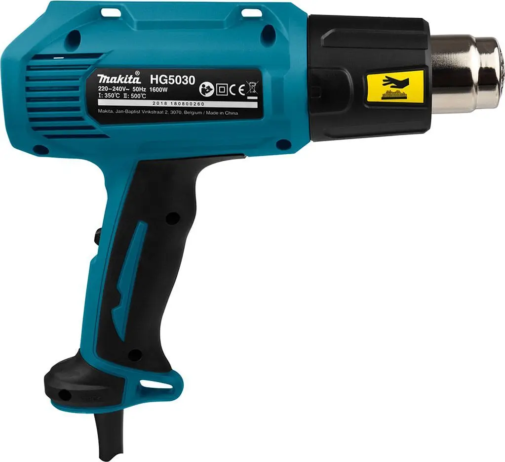 Фен будівельний Мakita HG5030K [89570] - фото 4