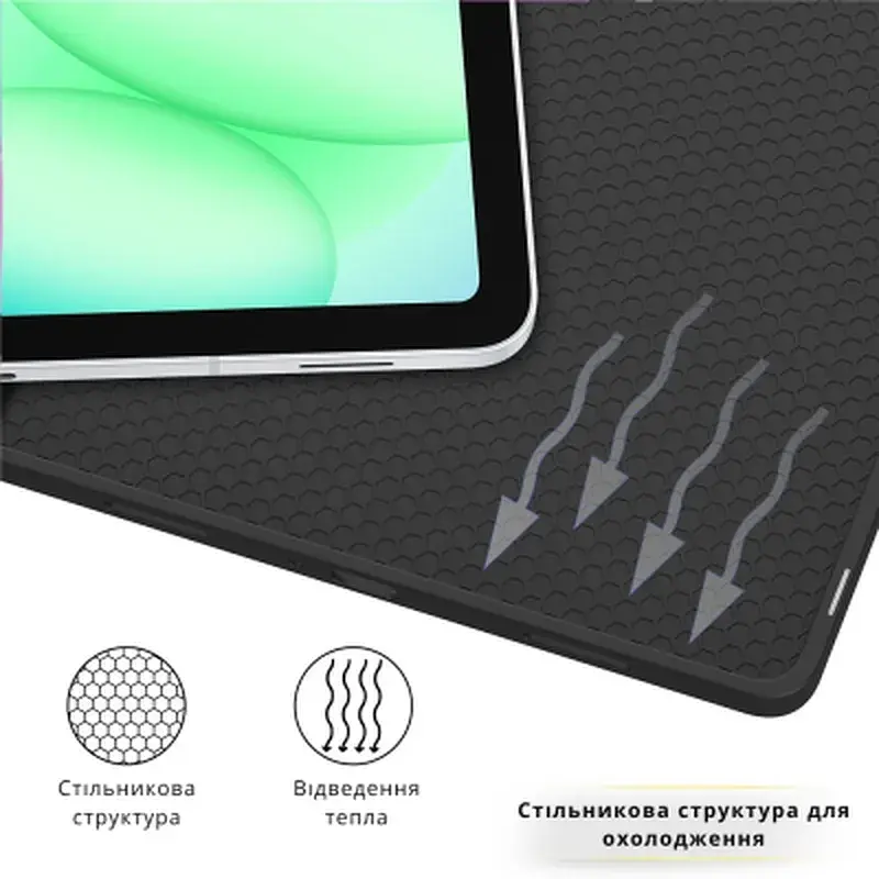 Чохол до планшета BeCover Flexible TPU Mate Samsung Galaxy Tab A11 SM-X133/X135 8.7" Don't Touch (715590) - фото 8