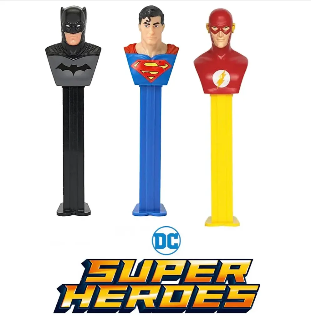 Диспенсер із цукерками Pez DC Super Heroes Collection Флеш 17г - фото 6