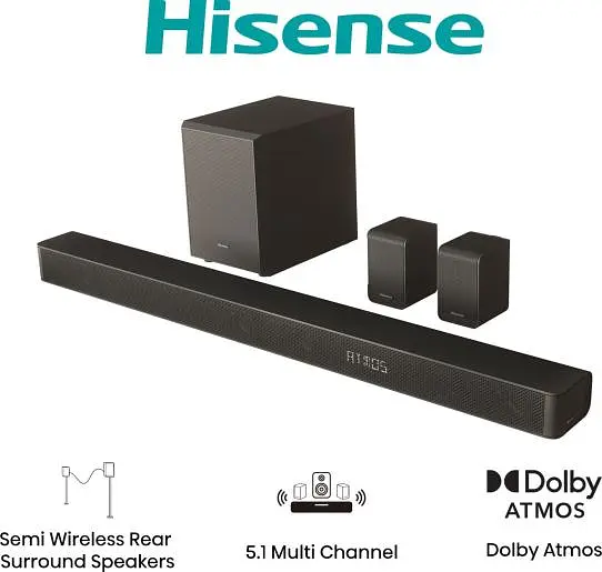 Саундбар Hisense AX5100G (7163648) - фото 2