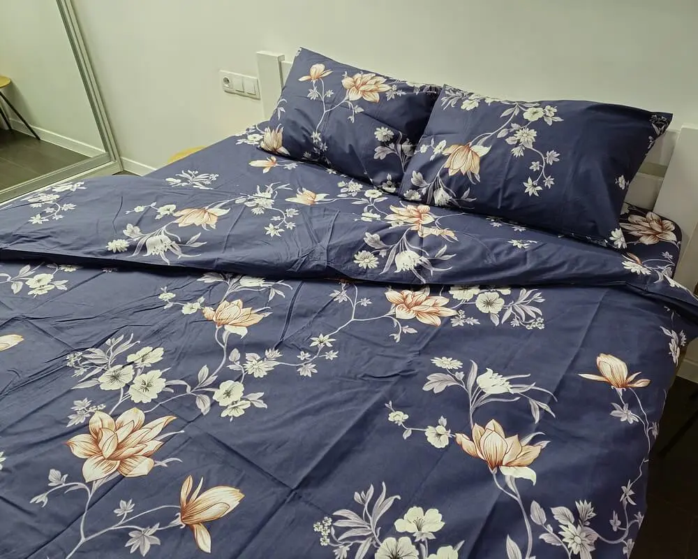 Постільна білизна LARA бязь d11306e євро - фото 3