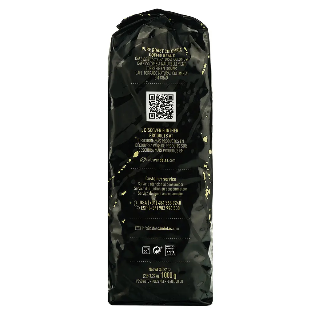 Кава Candelas 100% Colombia в зернах 1 кг - фото 4