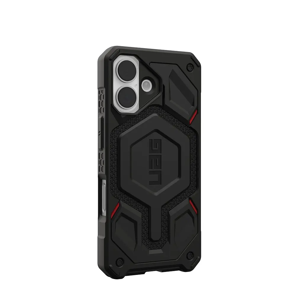 Чехол UAG для iPhone 17, Monarch Pro MagSafe, Kevlar Black teh0019519 - фото 4