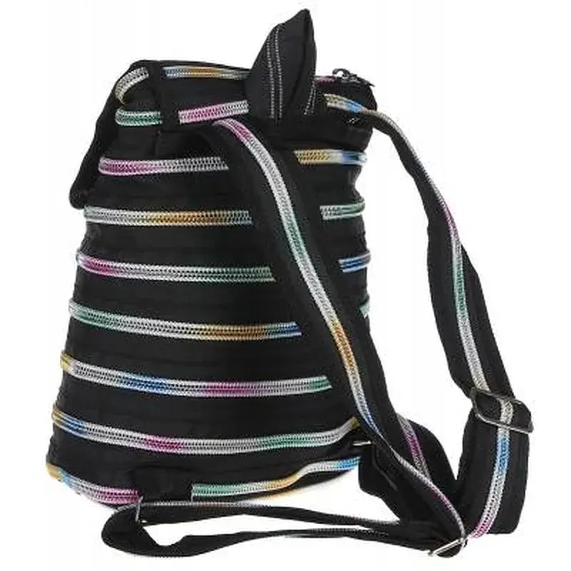Рюкзак шкільний Zipit Zipper Black Rainbow Teeth (ZBPL-10) - фото 2