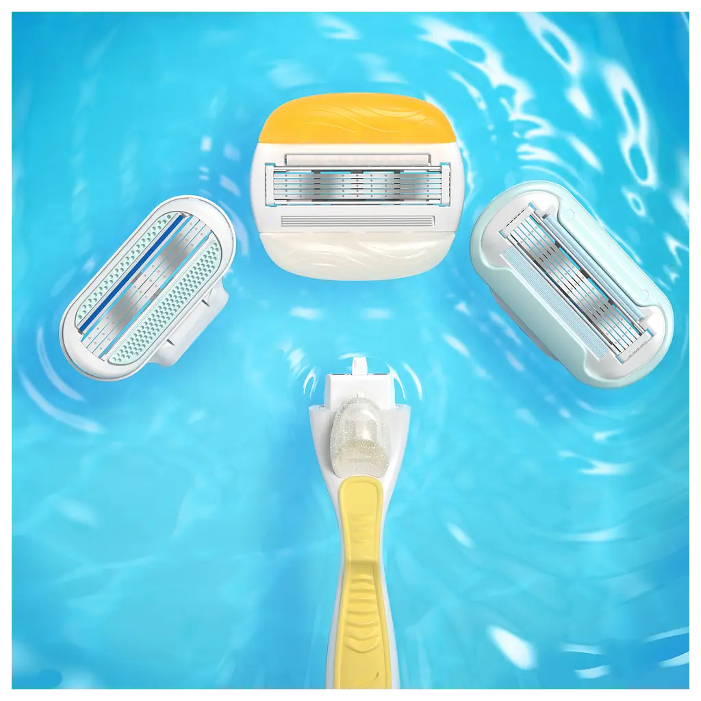 Станок для бритья женский Gillette Venus Olay Comfort Glide с 1 сменным картриджем - фото 7