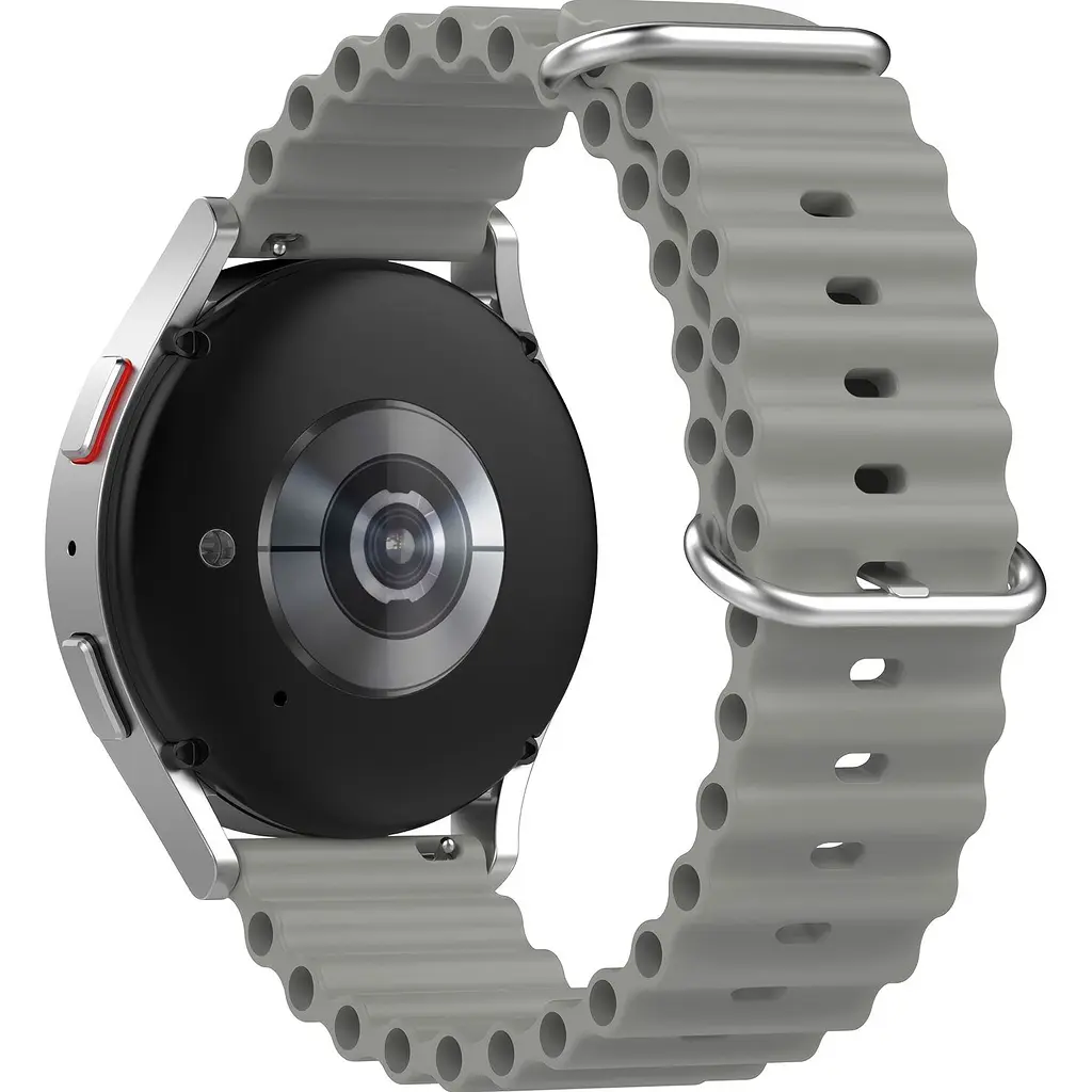 Універсальний ремінець для смарт-годинників DK Ocean Band 22 mm Grey [136592] - фото 5