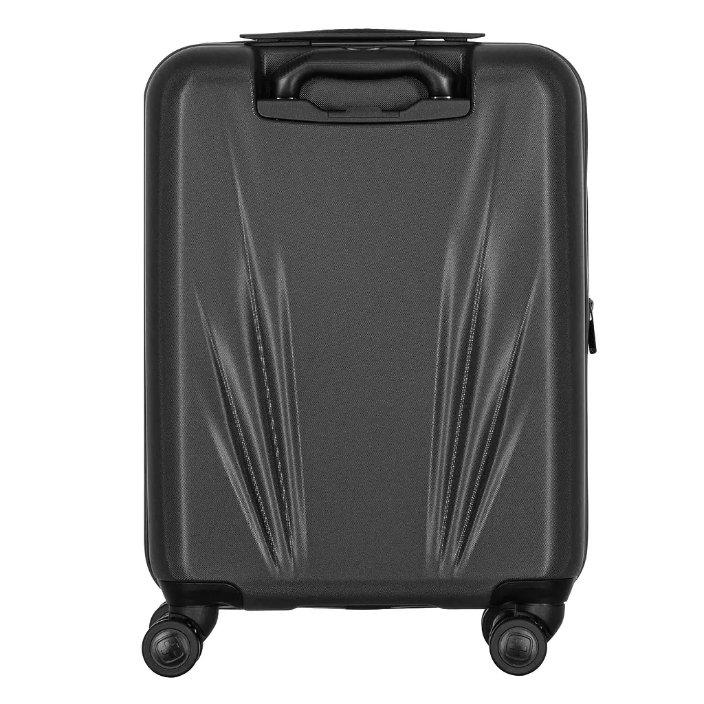 Wenger Валіза Wenger Skyon Hardside Carry-On, мала, з відсіком для н/б 16", полікарбонат, TSA, 4 колеса, розширення, USB, сірий - фото 4