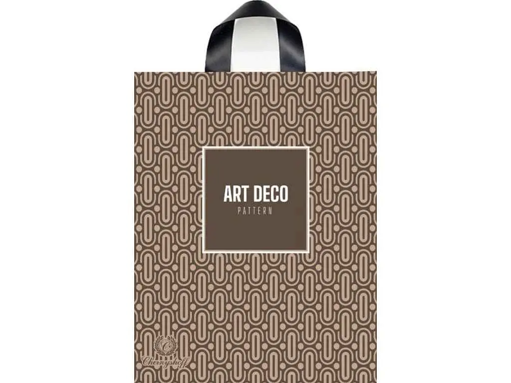Пакет-петля ПЛАСТИК ПАК 250 x 300мм 25шт 70мкрн "Art Deco"