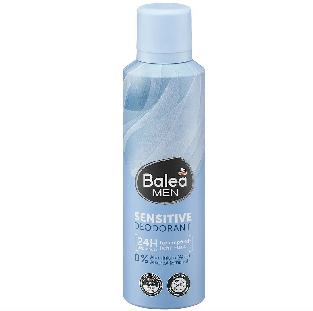 Чоловічий дезодорант-спрей Balea MEN SENSITIVE Чутливий 50 мл