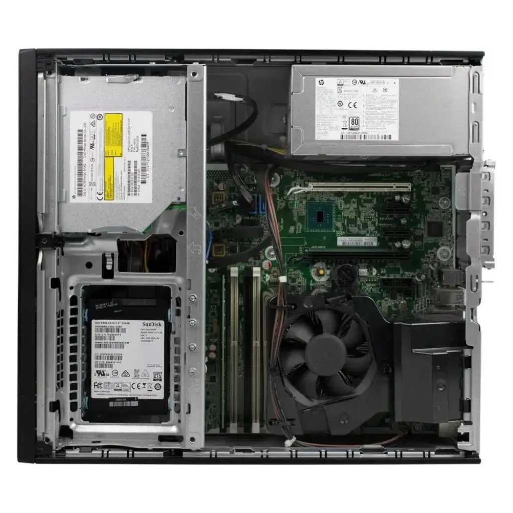 Б/В системний блок HP EliteDesk 800 G2 SFF (i3-6100/no RAM/no HDD) - фото 4