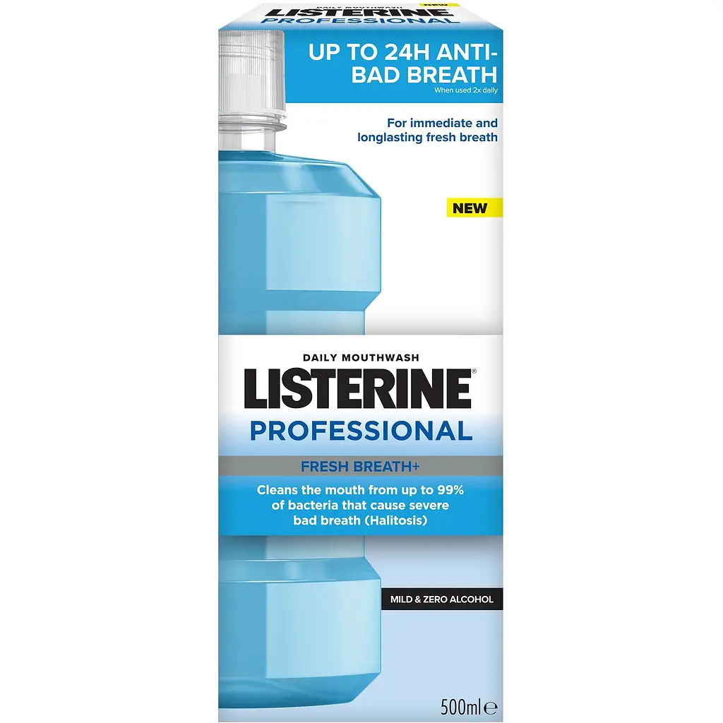 Ополіскувач для порожнини рота Listerine Professional Свіжий подих+ 500 мл - фото 3