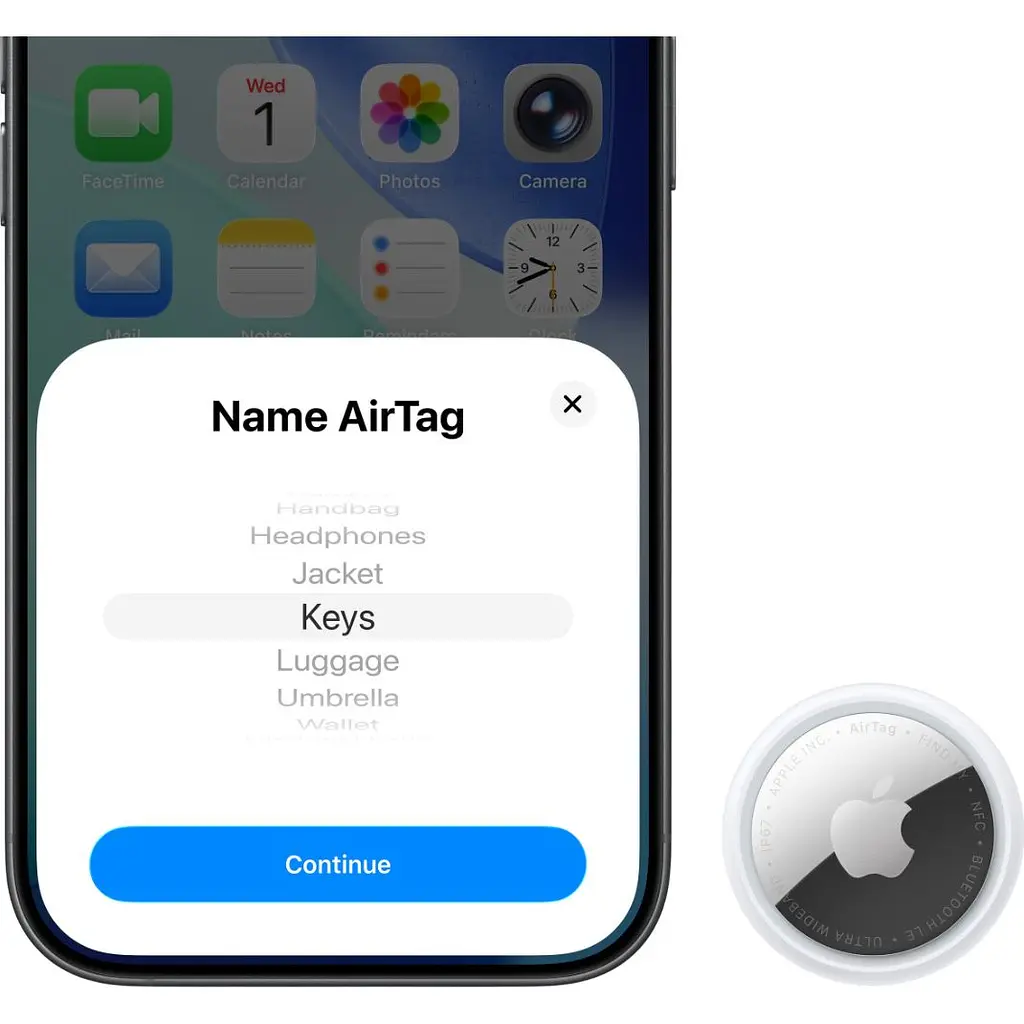 Брелок для пошуку речей Apple AirTag 2nd Gen (MFE94) [157384] - фото 4