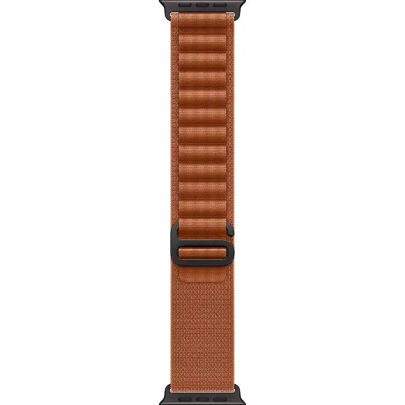 Смарт-часы Apple Watch Ultra 3 49mm Black Titanium Case with Terra Cotta Alpine Loop Medium (MG9E4) - фото 3