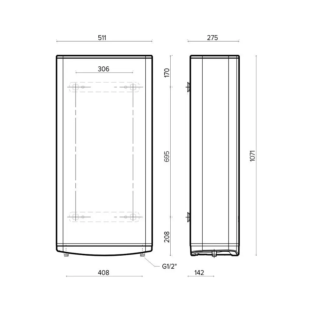 Бойлер Ariston VELIS TECH 80 EU (3100918) - фото 4
