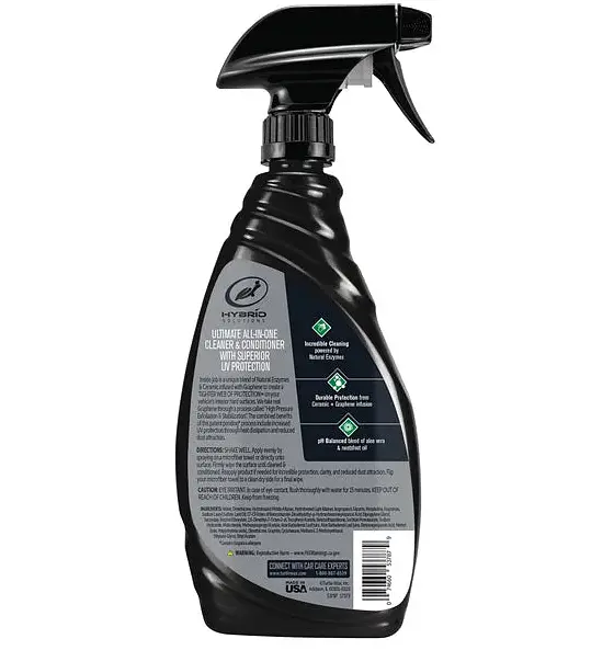Очищувач пластику поліроль Turtle Wax Hybrid Solutions Inside Job з керамікою та гафеном 500 мл (TW 54061) - фото 2