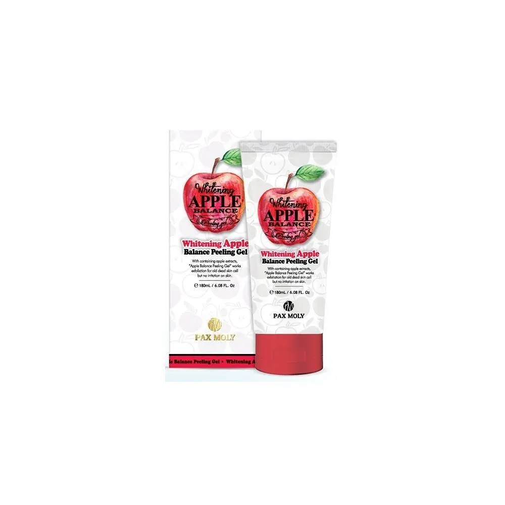 Пілінг-гель для обличчя Pax Moly Whitening Apple Balance з екстрактом яблука