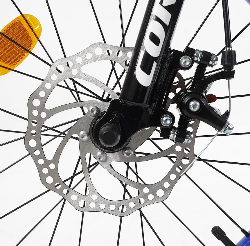 Велосипед 2-х колёсный 18" FL-18020 "Corso Falcon" стальная рама, дисковые тормоза, доп. колёса, звонок, собран на 85% (6800070180203) - фото 4