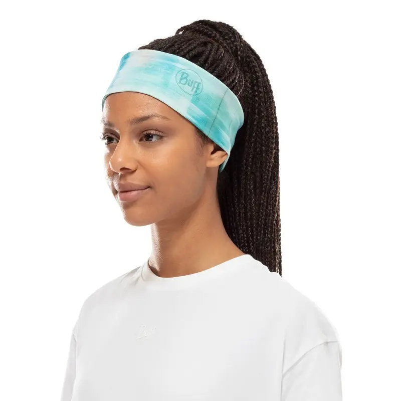 Бафф Buff COOLNET UV+ marbled turquoise Голубой-салатовый - фото 3