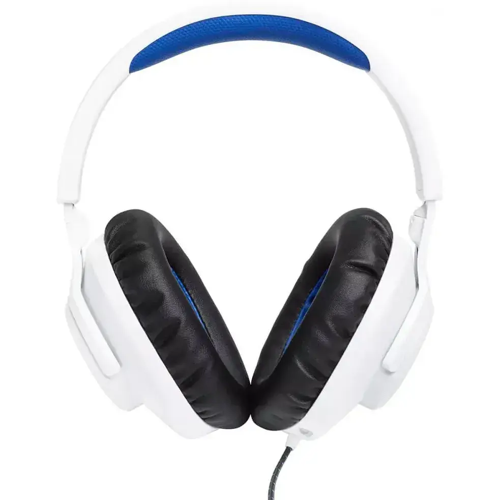 Навушники з мікрофоном JBL Quantum 100P Console White (JBLQ100PWHTBLU) - фото 6