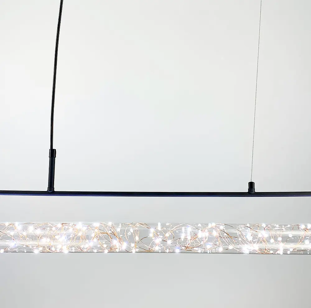 Удлиненная дизайнерская светодиодная люстра Line.F S 01-1200 - фото 5