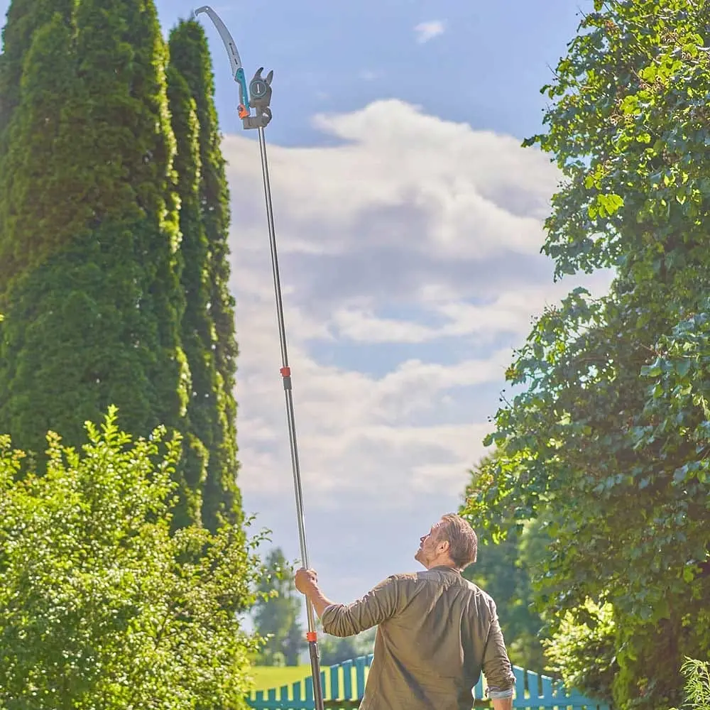 Гілкоріз (висоторіз) телескопічний GARDENA StarCut Pro L Set + пила StarCut 12082-20 (32 мм, 175-400 см) - фото 6