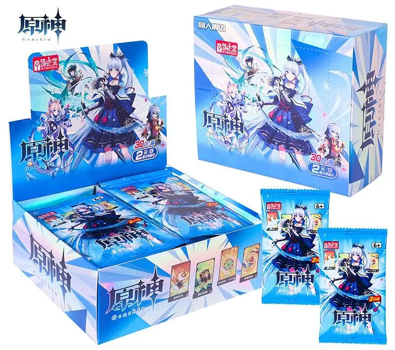 Колекційні картки бустер-упаковка Геншин Genshin Impact CC GI 03 - фото 2