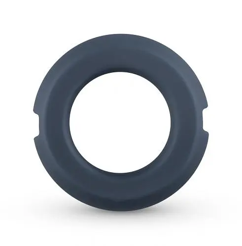 Ерекційне кільце Boners Cock Ring With Carbon Steel, 3.7 см (сірий)